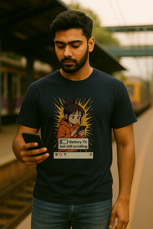 Funny Graphic Tee India – Desi Streetwear Cotton Unisex T-Shirt