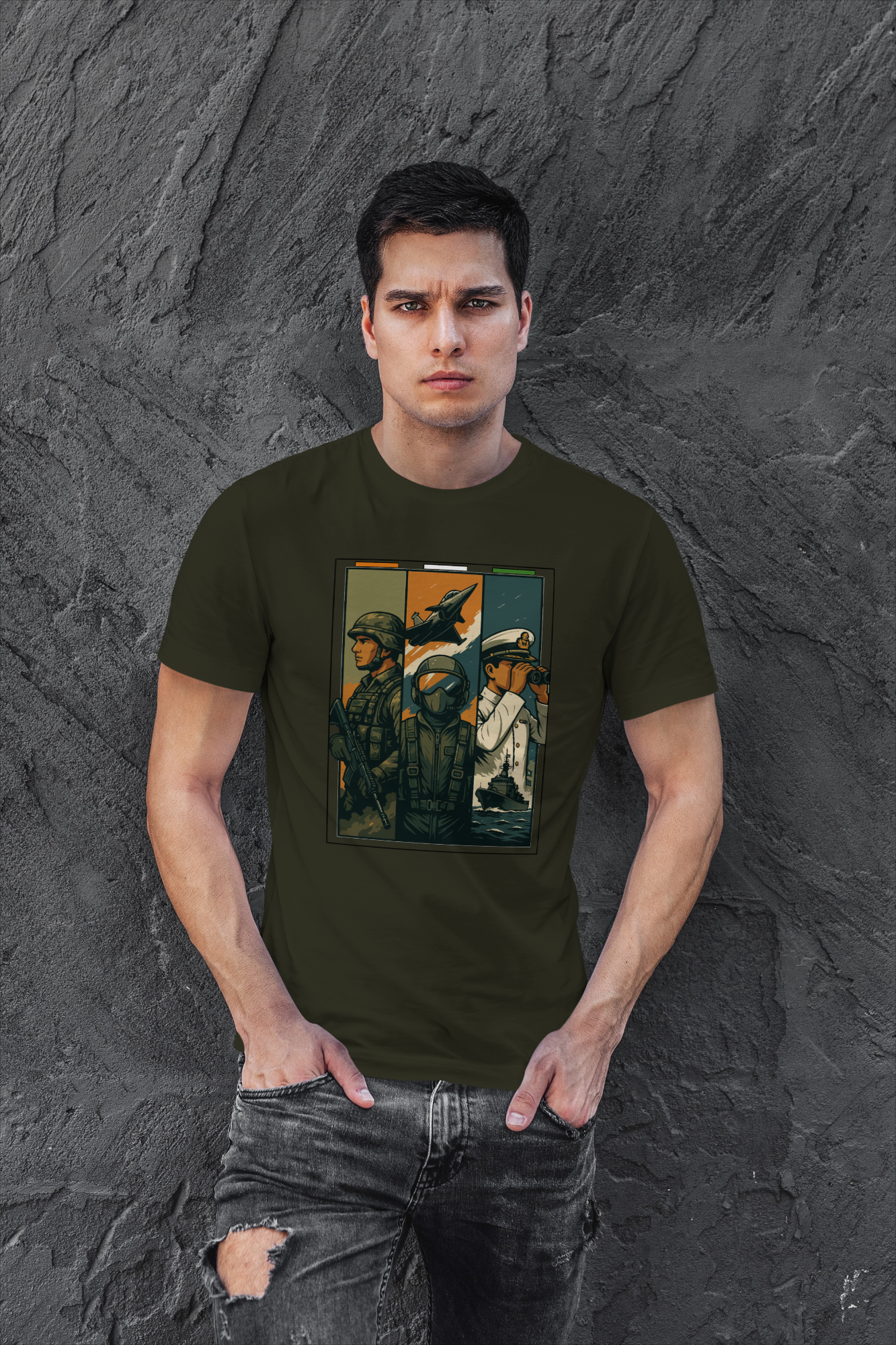BKR: Indian Armed Forces T-Shirt