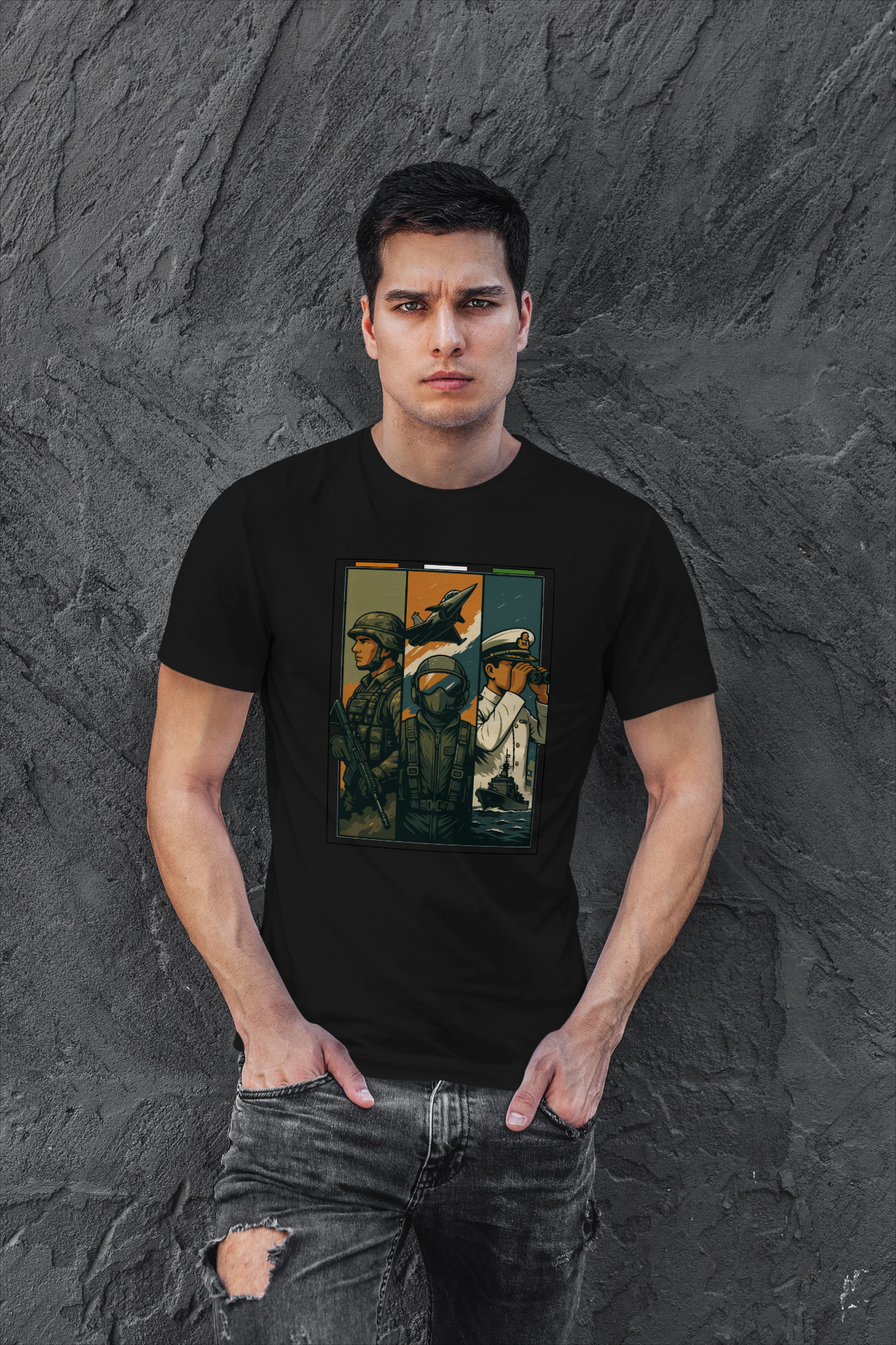 BKR: Indian Armed Forces T-Shirt