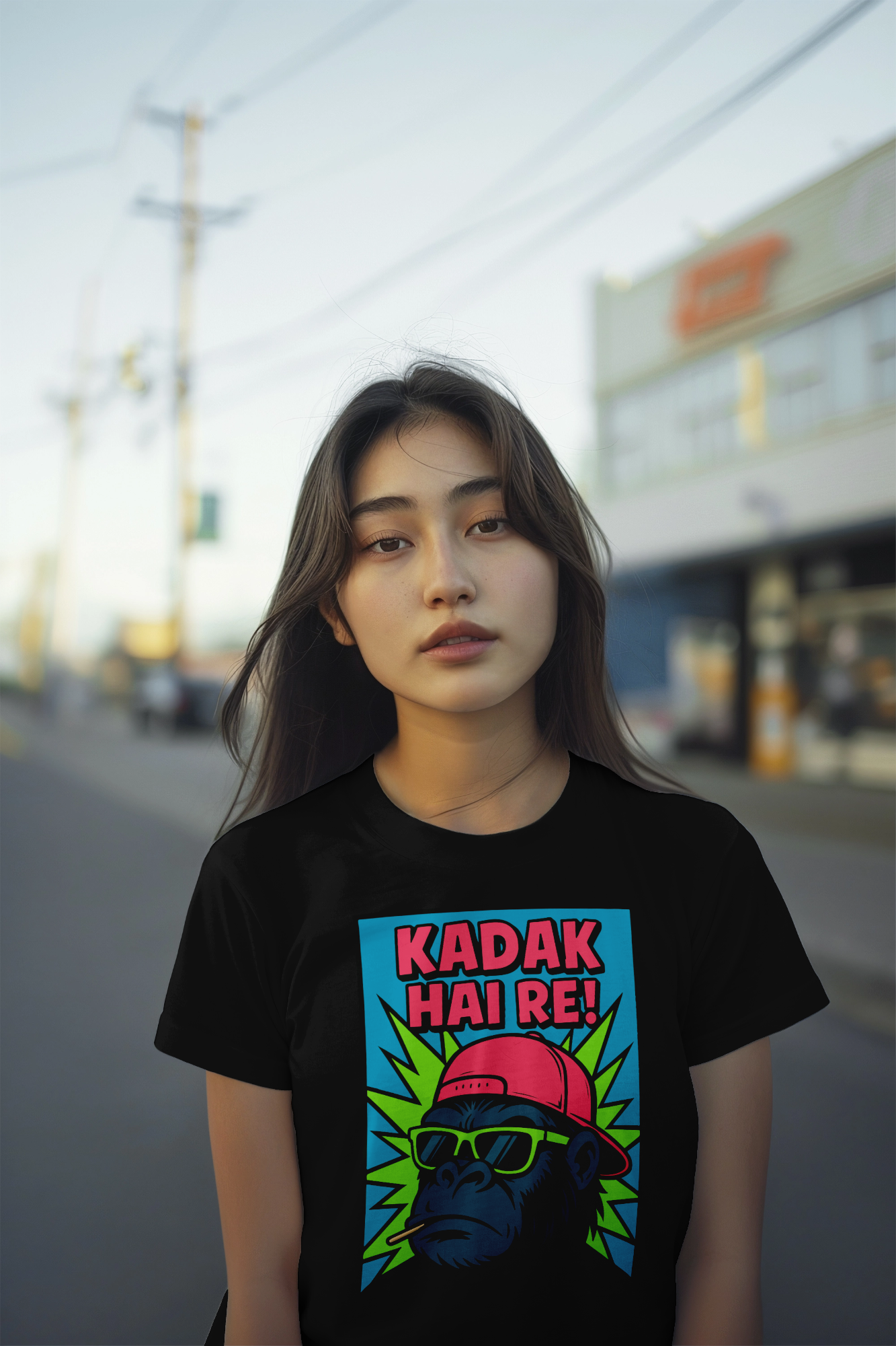 Kadak Hai Re: Mumbai Slang T-Shirt (Unisex)