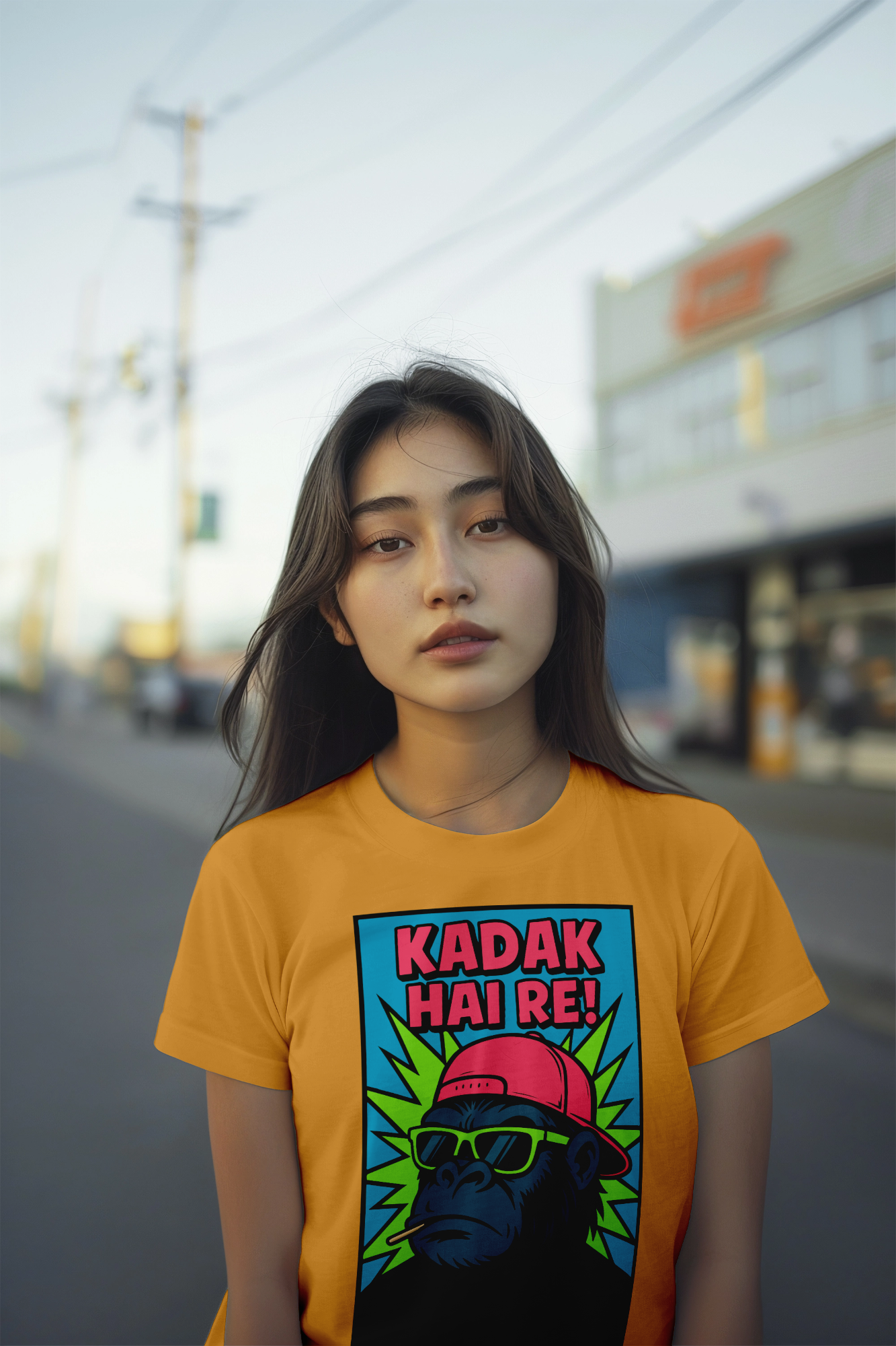 Kadak Hai Re: Mumbai Slang T-Shirt (Unisex)