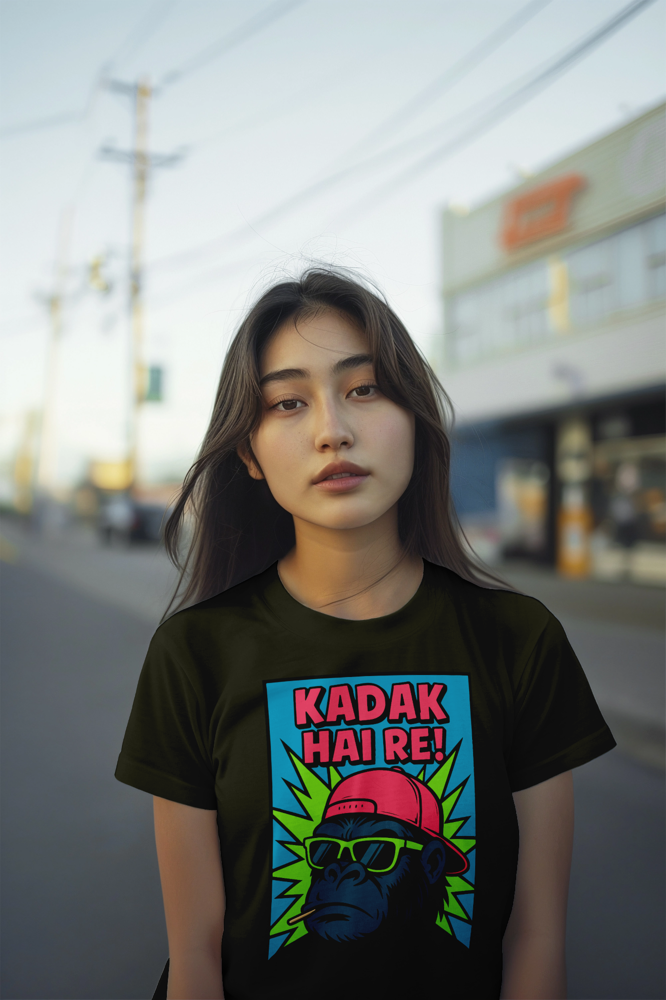 Kadak Hai Re: Mumbai Slang T-Shirt (Unisex)