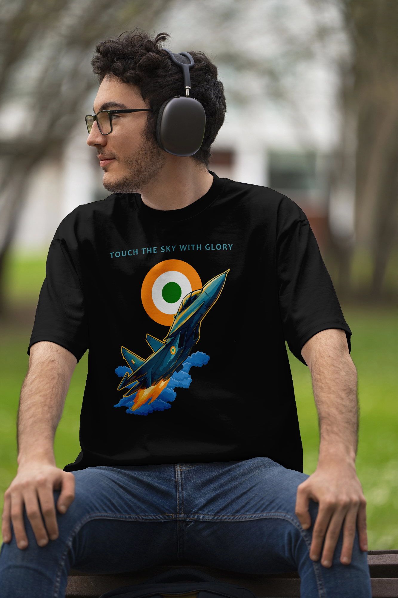 Sky Above All: Indian Air Force T-Shirt (Unisex)